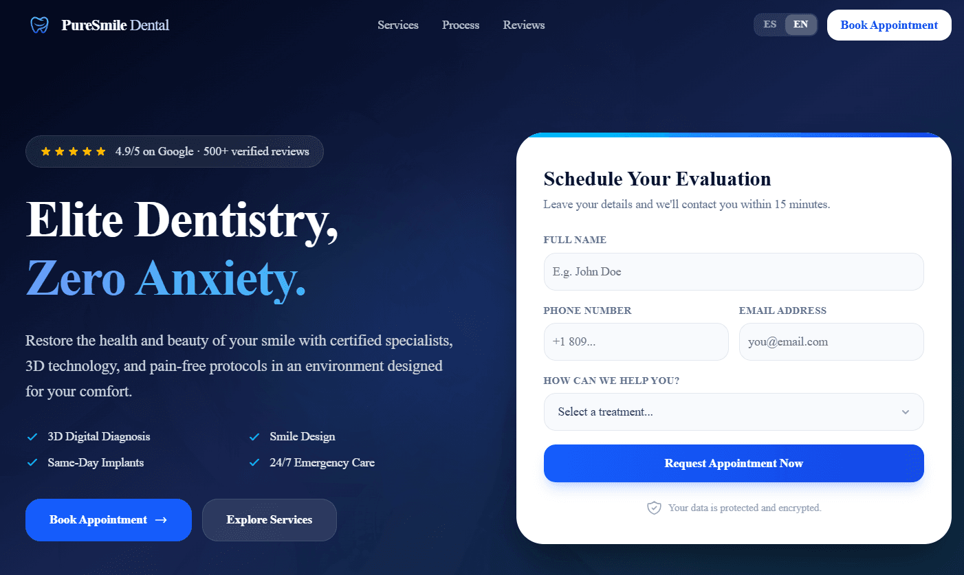 Dental Clinic — demo video
